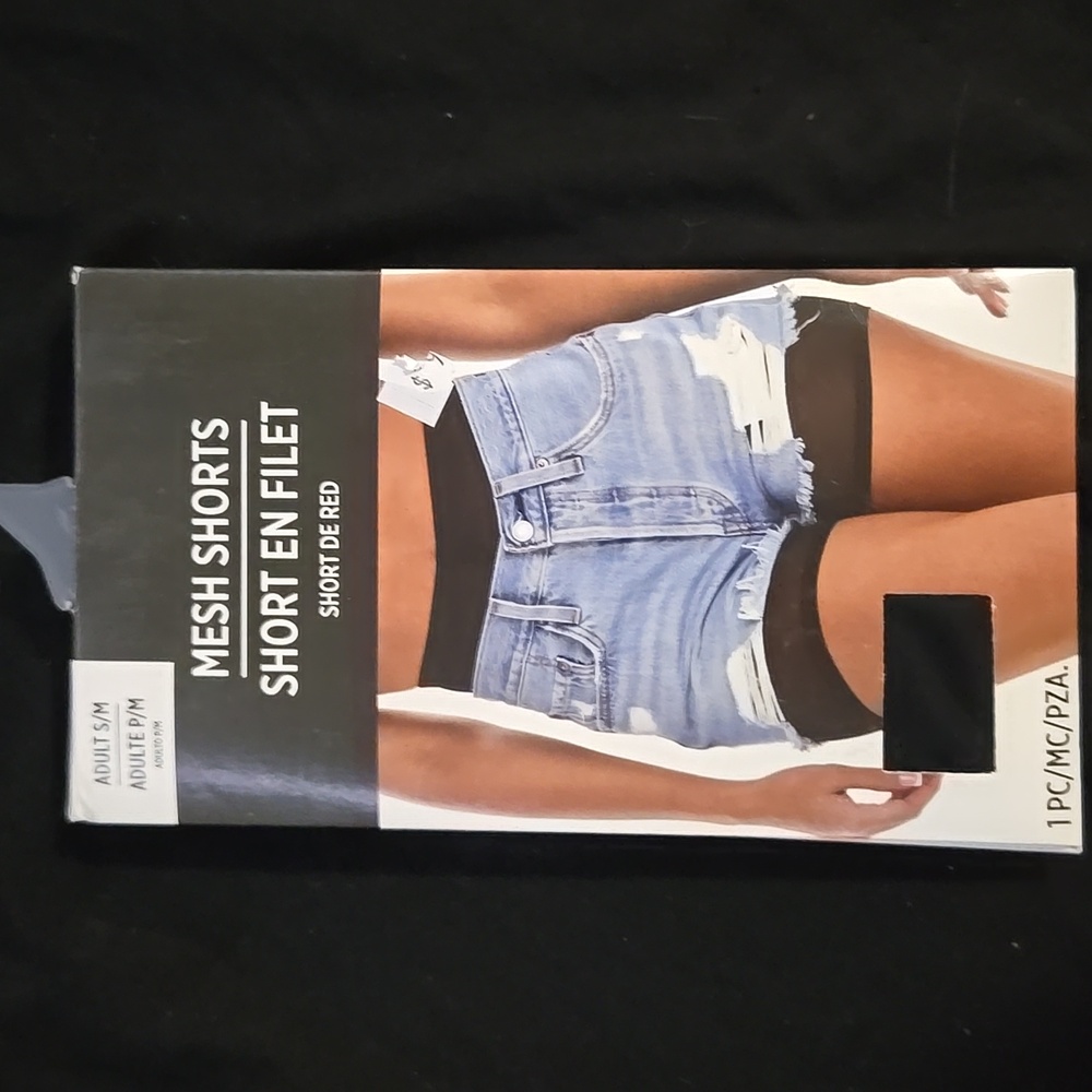 NWT Black Mesh Undershorts